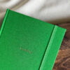 bullet journal a5 green przod